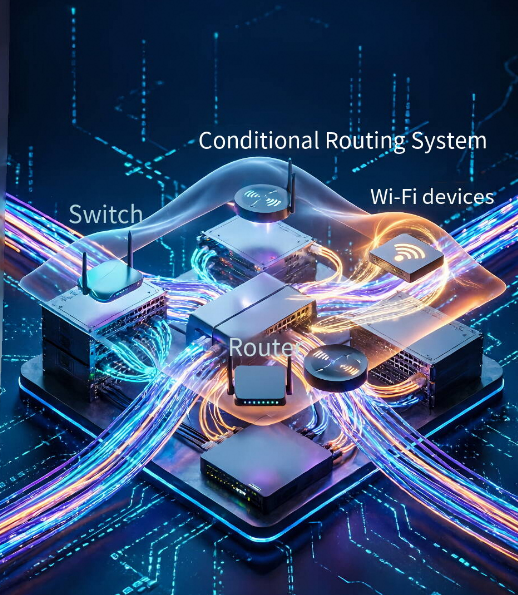 Modern network structure Modern network structure