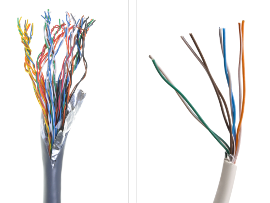 In the ever-evolving world of networking technology, choosing the right cabling infrastructure is crucial for ensuring reliable data transmission, especially as we push the boundaries of speed and connectivity in 2026. With the rise of 5G integration, IoT proliferation, and the demand for ultra-high-speed networks supporting 40Gbps and beyond, twisted pair cables remain a cornerstone of Ethernet setups. But within this category, the debate between shielded twisted pair (STP) and unshielded twisted pair (UTP) cables continues to be a hot topic for IT professionals, network engineers, and even home users upgrading their setups. Twisted pair cables, as the name suggests, consist of pairs of insulated copper wires twisted together to minimize electromagnetic interference (EMI) and crosstalk. This design has been a standard since the early days of networking, but the addition—or absence—of shielding layers differentiates STP from UTP, impacting performance, cost, and application suitability. In 2026, with advancements in cable categories like Cat8 and beyond, understanding these differences is more important than ever. Factors such as environmental noise, data rates, installation complexity, and budget play pivotal roles in decision-making. This blog post dives deep into the nuances of STP and UTP cables, exploring their technical foundations, pros and cons, and real-world scenarios where one outperforms the other. Whether you're setting up a smart home in Tokyo, managing a data center, or planning industrial automation, we'll guide you on when to choose each type. By the end, you'll have a comprehensive understanding to make informed choices that future-proof your network. We'll also touch on emerging trends, like the integration of Power over Ethernet (PoE++) and the push toward sustainable cabling solutions. Let's start by breaking down the basics. What is Twisted Pair Cable? Twisted pair cabling is the most common type of network cable used in Ethernet networks today. It traces its roots back to the late 19th century when Alexander Graham Bell invented it to reduce interference in telephone lines. In modern networking, twisted pair cables carry data signals over copper wires, twisted in pairs to cancel out electromagnetic interference from external sources and between the pairs themselves. Each cable typically contains four pairs of wires, color-coded for easy identification: orange/white-orange, green/white-green, blue/white-blue, and brown/white-brown. The twisting rate varies, with tighter twists providing better protection against noise. Categories like Cat5e, Cat6, Cat6a, Cat7, and Cat8 define performance levels, with higher categories supporting faster speeds and longer distances. For instance, Cat8 cables can handle 40Gbps over 30 meters, making them ideal for data centers in 2026. The primary function of twisting is to create a balanced transmission line where induced noise affects both wires equally, allowing differential receivers to cancel it out. This is why twisted pair outperforms untwisted cables in noisy environments. However, as data speeds increase—to 10GBASE-T and higher—the limitations of basic twisting become apparent, leading to the development of shielding options. In 2026, twisted pair cables are not just about connectivity; they're integral to smart ecosystems. With the global rollout of 6G prototypes and edge computing, these cables support everything from home automation to autonomous vehicles' backend systems. But the choice between shielded and unshielded variants hinges on environmental factors. Unshielded cables rely solely on twisting for noise reduction, while shielded ones add layers of foil or braiding for extra protection. According to industry sources, twisted pair cables dominate over 90% of local area networks (LANs) due to their cost-effectiveness and ease of use. Yet, as we move toward more densely packed urban environments like Tokyo, where EMI from high-rise buildings and public transport systems is rampant, selecting the right type becomes a strategic decision. Understanding Shielded Twisted Pair (STP) Shielded Twisted Pair (STP) cables take the basic twisted pair design and enhance it with protective shielding to combat electromagnetic interference more effectively. The shielding typically consists of a thin foil wrapping around each pair (F/UTP or F/FTP) or an overall braid (S/FTP), sometimes combined for maximum protection. This conductive layer acts as a Faraday cage, absorbing and grounding external noise before it can disrupt the signal. In technical terms, STP cables reduce alien crosstalk (ANEXT) and return loss, which are critical for high-speed applications. For example, in Cat7 and Cat8 cables, which are often shielded by default, the shielding ensures compliance with stringent standards like ISO/IEC 11801 Class F/A. The grounding requirement is key: the shield must be properly connected at both ends to a ground point to drain away induced currents, preventing them from becoming a source of noise themselves. As shown in the diagram above, the foil shield or screen envelops the wire pairs, with an outer jacket providing additional insulation. This construction makes STP cables thicker and less flexible, but it's a trade-off for superior performance in harsh conditions. Advantages of STP include: - Superior EMI/RFI Protection: Ideal for environments with high electrical noise, such as factories with heavy machinery or areas near power lines. - Higher Data Integrity: Supports faster speeds over longer distances without signal degradation, crucial for 10Gbps+ networks. - Reduced Crosstalk: The shielding minimizes interference between adjacent cables, beneficial in bundled installations. - Durability: Often built with robust materials, making them suitable for outdoor or industrial use. However, disadvantages are notable: - Higher Cost: STP cables can be 20-50% more expensive due to additional materials. - Installation Complexity: Requires careful grounding and specialized tools; improper installation can create ground loops. - Bulkiness: Stiffer and heavier, making them harder to route in tight spaces. - Limited Flexibility: Not ideal for frequent bending or mobile setups. In 2026, STP is seeing increased adoption in sectors like healthcare, where MRI machines generate massive EMI, or in smart cities with dense sensor networks. Field tests indicate that STP outperforms UTP in high-interference settings, maintaining signal integrity where UTP fails. Understanding Unshielded Twisted Pair (UTP) Unshielded Twisted Pair (UTP) cables are the workhorses of everyday networking, relying exclusively on the twisting of wire pairs to mitigate interference. Without additional shielding, UTP is simpler in design: four twisted pairs encased in a PVC or plenum-rated jacket. This makes them lightweight, flexible, and easy to handle. The effectiveness of UTP comes from the balanced twisting, where each pair has a different twist rate to reduce crosstalk. Categories like Cat6 and Cat6a enhance this with internal separators (spline) to keep pairs apart, improving performance up to 10Gbps over 100 meters. UTP cables don't require grounding, simplifying installation and reducing costs. The illustration above depicts a typical UTP Cat6a cable, showing stranded twisted pairs, bare copper conductors, and a pair separator under a flexible jacket. Key advantages of UTP: - Cost-Effective: Significantly cheaper, making it accessible for large-scale deployments like office buildings or residential networks. - Ease of Installation: Flexible and lightweight; no grounding needed, so DIY-friendly. - Sufficient for Most Environments: Performs well in low-EMI settings, such as homes or small offices, where external noise is minimal. - Wide Availability: Standard in most Ethernet applications, with vast compatibility. Disadvantages include: - Vulnerability to EMI: In noisy environments, signal quality can degrade, leading to packet loss or slower speeds. - Shorter Effective Distance at High Speeds: More susceptible to attenuation in long runs. - Crosstalk Issues: Without shielding, alien crosstalk can be a problem in dense cable bundles. - Less Future-Proof: As speeds increase, UTP may require upgrades sooner in challenging setups. In 2026, UTP remains dominant for consumer applications, powering smart homes and remote work setups. Its lower cost and simplicity make it ideal for the growing gig economy, where quick, affordable networking is key. Advantages and Disadvantages: A Side-by-Side Comparison To make the decision easier, here's a comparative table highlighting the key differences between STP and UTP: Aspect Shielded Twisted Pair (STP) Unshielded Twisted Pair (UTP) EMI Protection Excellent; foil/braid blocks external noise Good; relies on twisting only Cost Higher (20-50% more) Lower; budget-friendly Installation Complex; requires grounding Simple; no special requirements Flexibility Stiffer, less bendable Highly flexible Best For Industrial, data centers, high-EMI areas Homes, offices, low-noise environments Speed Support Superior for 10G+ over long distances Adequate for up to 10G in ideal conditions Durability More robust against physical and electrical stress Standard; sufficient for indoor use This table underscores that while STP offers premium protection, UTP's simplicity wins in many scenarios. Costs can vary by category; for instance, a 100m Cat6 UTP roll might cost $50, while STP could be $80. When to Choose STP in 2026 In 2026, with the explosion of data-intensive applications like AI-driven analytics and virtual reality, STP shines in environments where reliability is non-negotiable. Choose STP when: 1. High-EMI Environments: Factories, hospitals, or airports where motors, fluorescent lights, or radio signals generate noise. STP's shielding ensures stable 10GBASE-T connections. 2. Data Centers and High-Speed Networks: For 25G/40G Ethernet, STP reduces ANEXT in dense racks. With edge computing on the rise, STP supports seamless data flow. 3. Industrial IoT (IIoT): In smart factories, where sensors near heavy equipment need robust cabling, STP prevents downtime. 4. Long-Distance Runs: Over 55 meters at 10Gbps, STP maintains signal quality better. 5. PoE Applications: With PoE++ delivering up to 100W, STP handles heat and interference from power delivery. Case study: A Tokyo manufacturing plant upgraded to STP Cat7 in 2025, reducing error rates by 40% amid robotic arms. In urban settings, STP is essential near subway lines or high-voltage grids. However, ensure proper installation: Use shielded connectors and test for ground continuity to avoid issues. When to Choose UTP in 2026 UTP remains the go-to for cost-conscious, low-risk setups in 2026. Opt for UTP when: 1. Low-EMI Settings: Homes, small offices, or schools where noise is minimal. UTP Cat6a suffices for gigabit speeds. 2. Budget Constraints: For large installations like apartment complexes, UTP's lower price allows scalability. 3. Ease of Deployment: In retrofits or temporary setups, UTP's flexibility speeds up work. 4. Short to Medium Runs: Up to 100m at 1Gbps or 55m at 10Gbps, UTP performs reliably. 5. Consumer IoT: Smart homes with Wi-Fi extenders or streaming devices benefit from affordable UTP. Example: Many Tokyo co-working spaces use UTP for their networks, saving costs while supporting remote workers. With advancements in twisting technology, modern UTP like Cat8 unshielded variants are emerging for niche uses. Tips: Route UTP away from power cables and use quality terminations to maximize performance. Future Trends and Considerations in 2026 Looking ahead in 2026, the cabling landscape is shifting. The IEEE's push for 100GBASE-T over twisted pair will favor shielded designs for EMI control. Sustainability is key: Recyclable materials in UTP reduce environmental impact. Hybrid solutions, like partially shielded cables, bridge the gap. With 6G and quantum networking on the horizon, expect smarter cables with embedded sensors for self-diagnosis. Consider regulations: In Japan, EMI standards for urban areas may mandate STP in new builds. Budget for testing tools like cable certifiers to verify installations. Ultimately, assess your environment: Conduct EMI surveys and factor in future upgrades. Conclusion Choosing between STP and UTP in 2026 boils down to balancing protection, cost, and application needs. STP excels in demanding scenarios, while UTP handles everyday reliability affordably. By understanding these, you can build networks that are efficient and future-ready. For personalized advice, consult a networking expert—your setup's success depends on it. Shielded and Unshielded