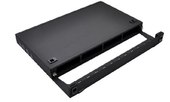 Zora 1U MPO事前に終了した光ファイバーパッチパネル