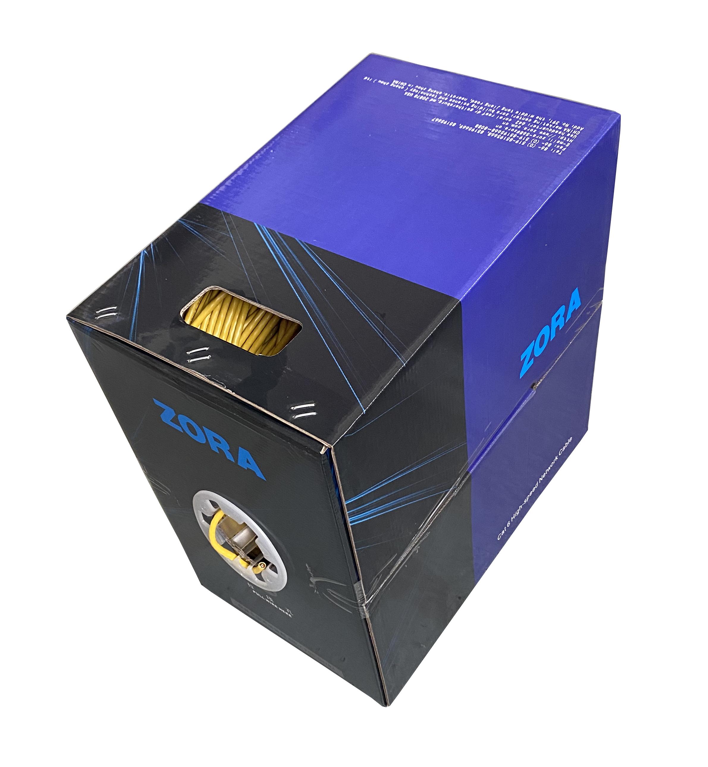 ZORA Cat.6 UTP 4P PVC Cable box
