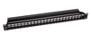 ZORA 24-port Cat 6 Shielded Modular Patch Panel