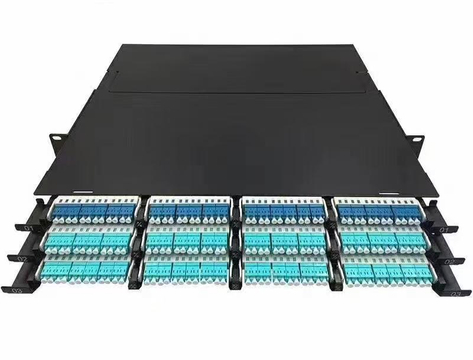 ZORA 1U 144 Cores MPO Pre-Terminated Fiber Optic Patch Panel