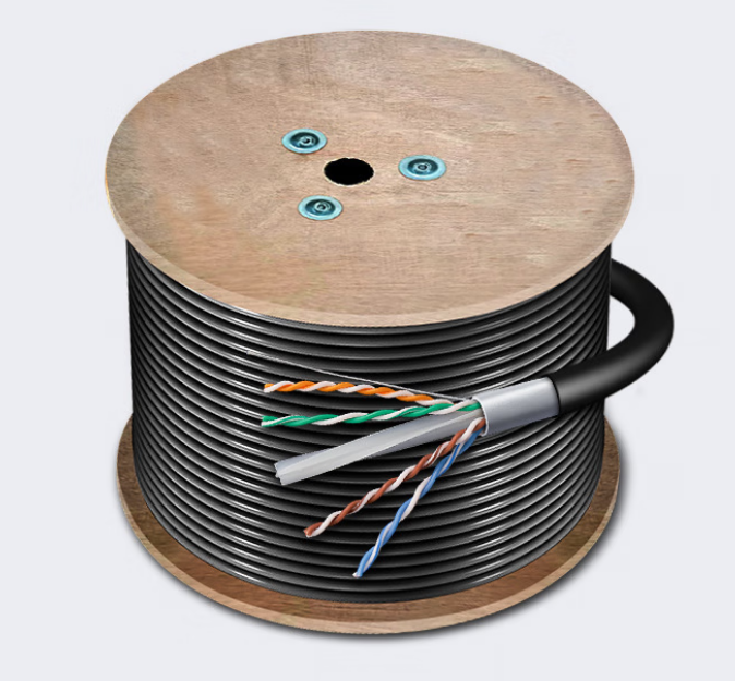 Which Ethernet cables are the most suitable for outdoor use?