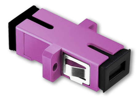 Zora OM4 Multimode Single-Core Coupler SC-SC-SC