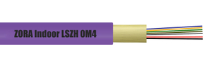 ZORA Indoor 10 Gigabit OM4-550 Multimode Optical Cable