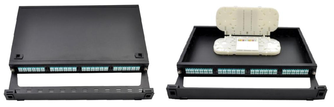 ZORA 1U High Density Fusion Splicing Fiber Optic Distribution Frame