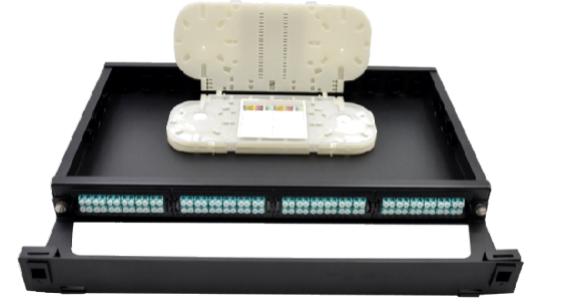 ZORA 1U Fusion Splicing Fiber Optic Patch Panel