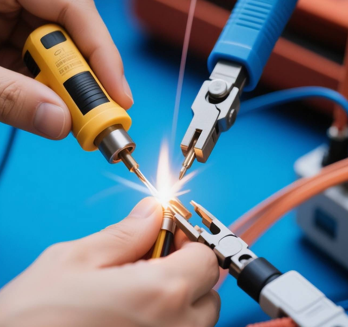 Fiber optic splicing 