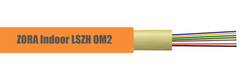 ZORA Indoor 10 Gigabit OM2-150 Multimode Optical Cable