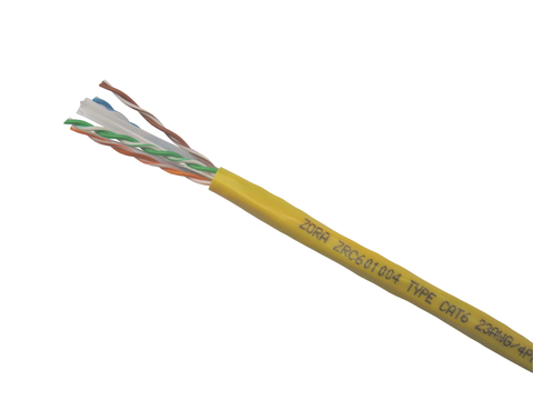 ZORA Cat 6 UTP 4P PVC Cable