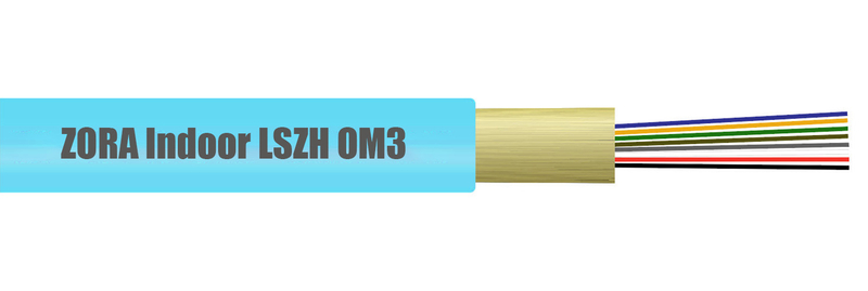 ZORA Indoor 10 Gigabit OM3-330 Multimode Optical Cable