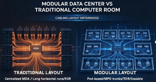 Modular Data Center vs Traditional Computer Room