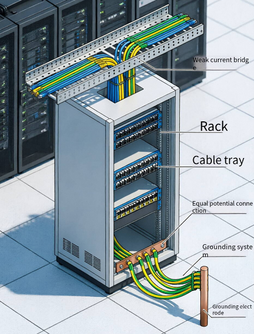 Details of grounding and lightning protection for structured cabling.png